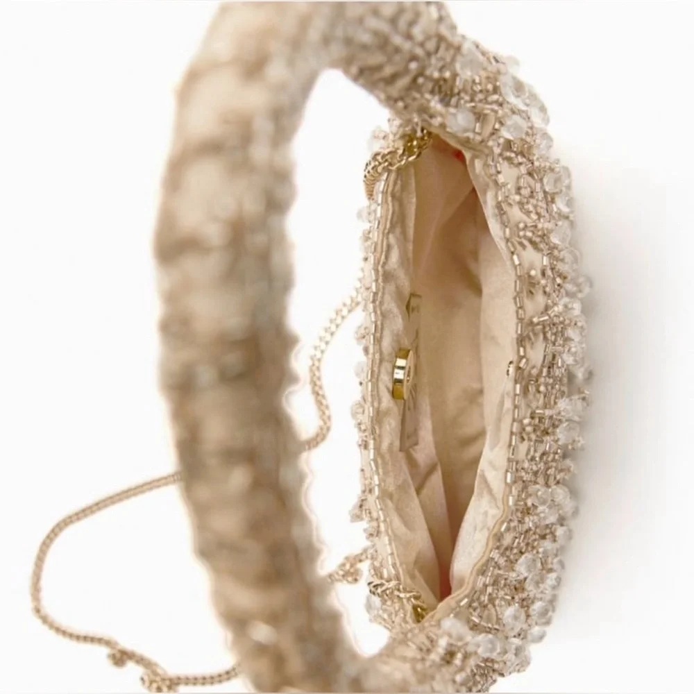 Zara Beaded Shoulder Bag - Picture 5 of 6